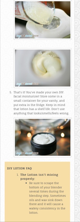 CLEAN AND HEALTHY DIY FACIAL MOISTURIZER 