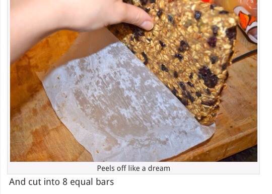 Red Sky Food: Clean Eating Granola Bar. Looks pretty simple to make! 