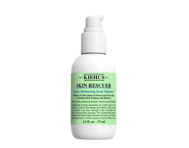 83. If you’re stressed, your skin shows it. Try Kiehl’s Skin Rescuer to even out redness and reduce signs of aging.