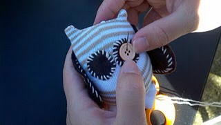 DIY Cute Sock Owl!!!!