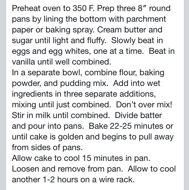Banana Pudding Cake 