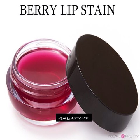 Berry Lip and Cheek Stain 

http://theindianspot.com/diy-natural-lip-and-cheek-stain/#_