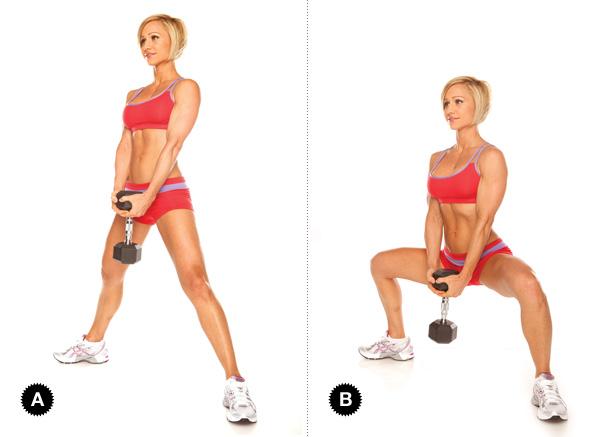 When people ask how to lose thigh fat for women, it makes sense to look at ladies with some the most enviable legs out there, like ballerinas. Plie squats are what give dancers their long lean look, and they are easy to incorporate into your fitness routine.
