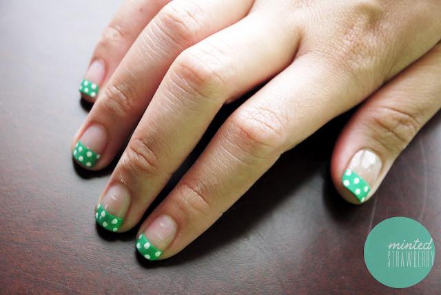 Awesome! Awesome! Polka Dot Nails DO!!!! Easy And Quick!!!!