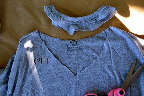 Back Braided Tee - DIY