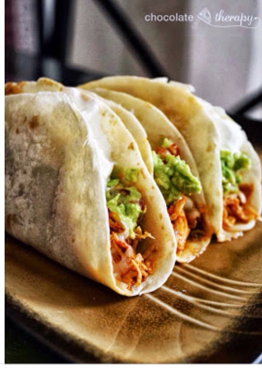3 Ingredient Crock Pot Chicken Tacos