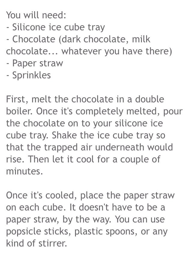 Hot Chocolate On A Stick
