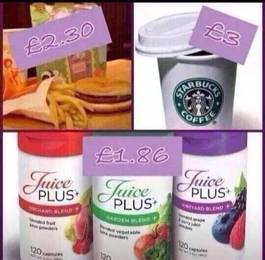 It is super affordable and bridges the gap. Between what we SHOULD  eat and what we don't! If you are finding this hard to believe then in the next picture are the ingredients on the bottles!