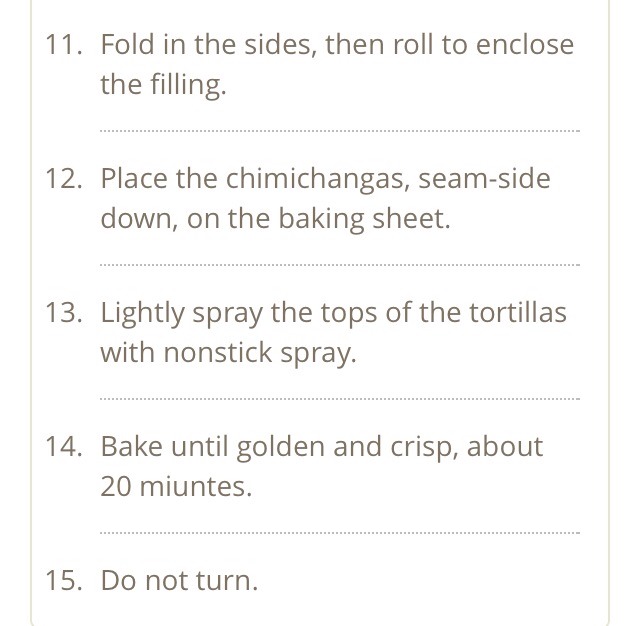 Skinny Chimichangas! Must Try!