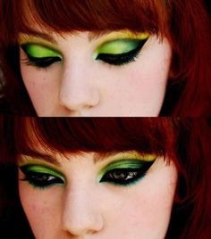 Beautiful Green Eye Shadow Look😍❤️✅