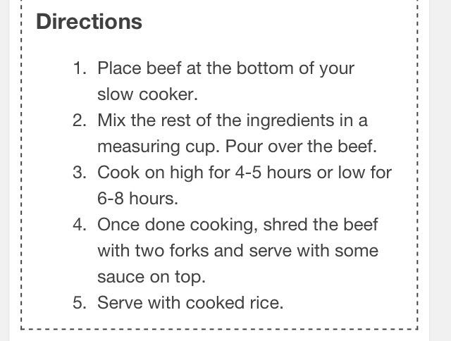 Slow Cooked Balsamic Beef And Rice