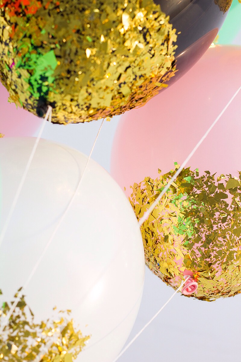 Diy Glitter Bollons