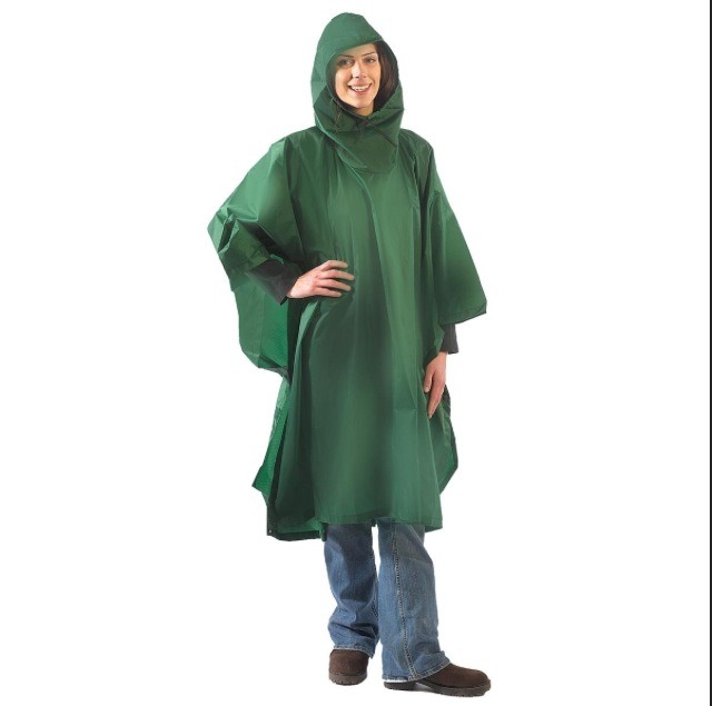 Rain poncho. In case it rains. Then you won't be totally soaked. Also, an extra outfit in the car is a good idea.
