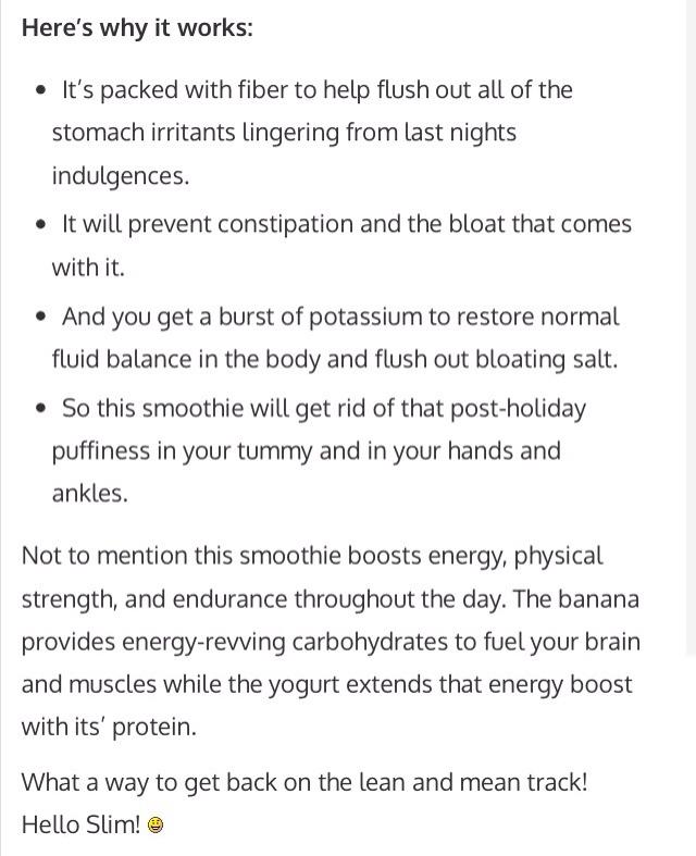 Belly Flattening & Weight Loss Smoothie