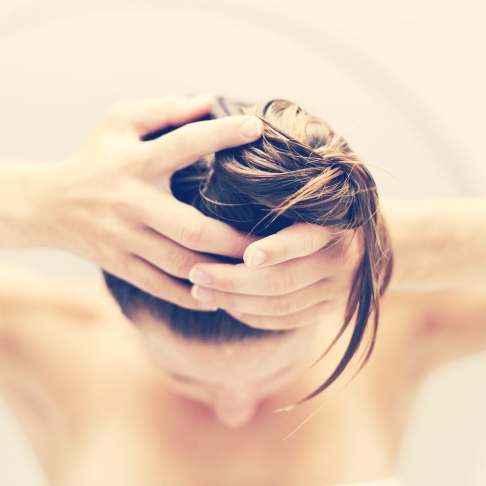 Just juice 3 potatoes, add in one egg yolk and some honey, and you've got yourself an awesome potato hair mask! This will absolutely help make your hair grow faster and it's natural!