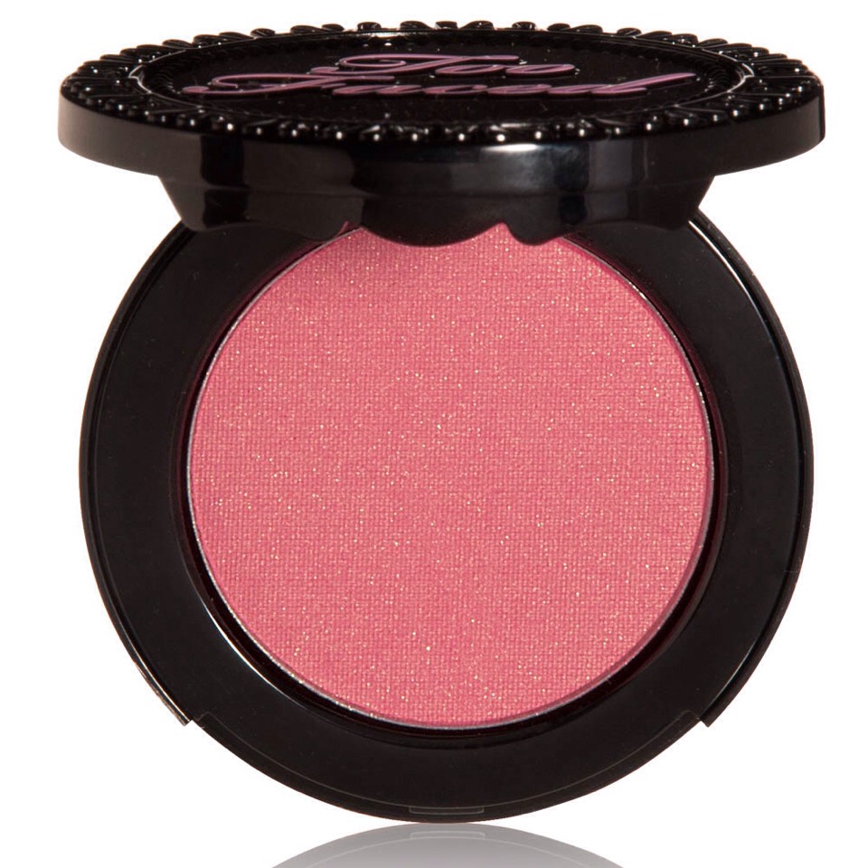To finish off the skin, add blush. This is very important for keeping you from looking horribly and vampirishly pale onstage under the lights. However, especially with blush, there is a fine line between having enough to bring out your coloring and looking like a clown. I have had far to many 