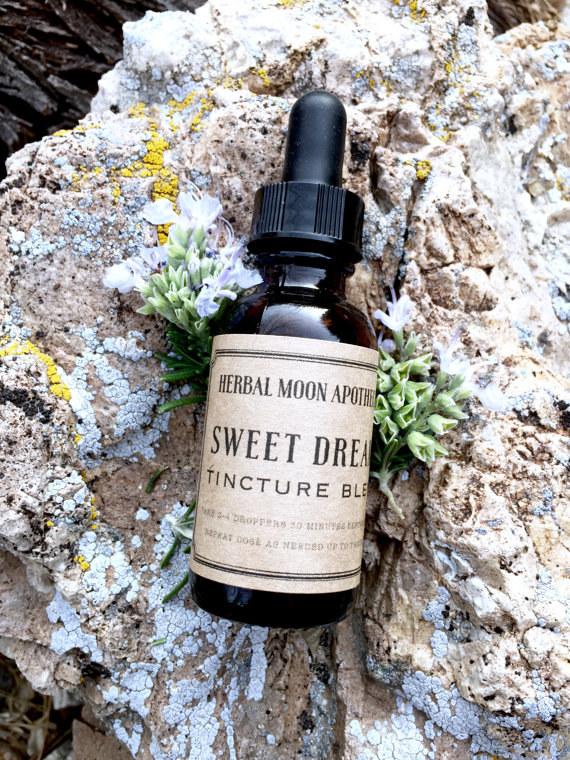 This stress and insomnia-relieving tincture.By Herbal Moon Apothecary, 