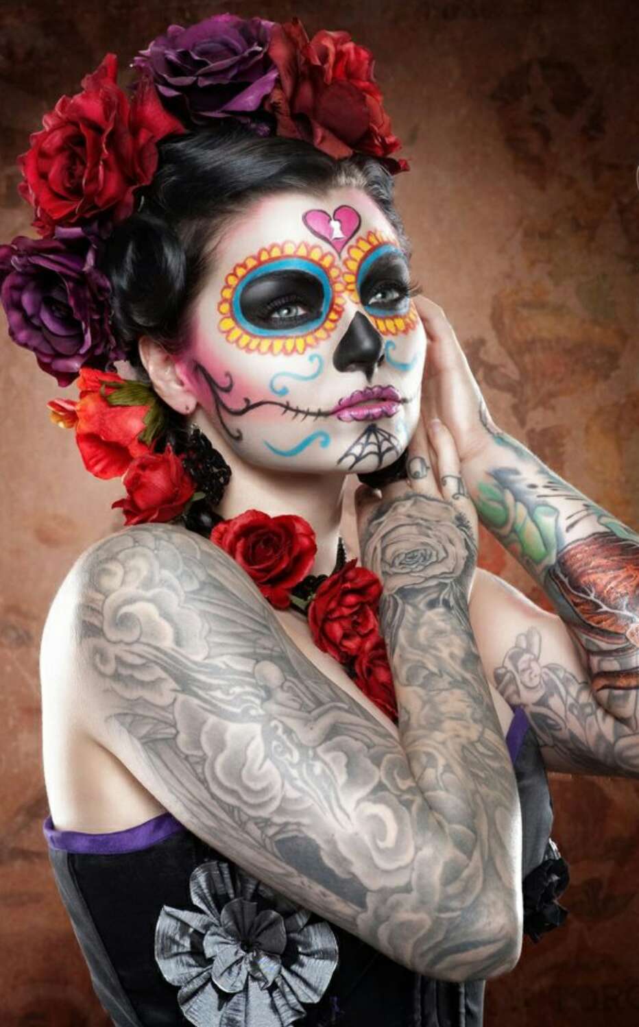  Stunningly Beautiful Sugar Skull Photography!!!