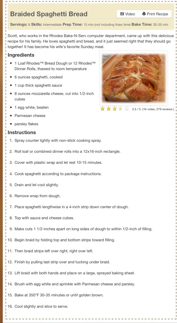 " Baked Spaghetti In Garlic Bread" Yummy!😋