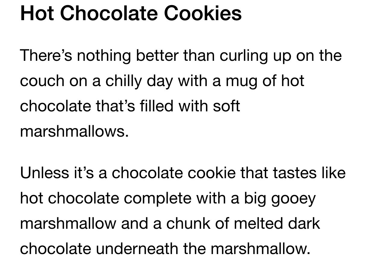 Hot Chocolate Cookies! Unbelievably Tasty!😊😍😀