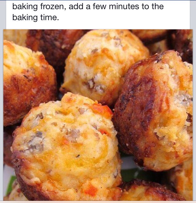 Cream Cheese Sausage Balls