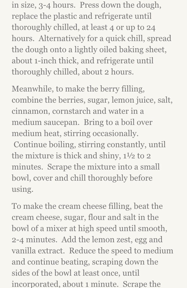 Raspberry Cream Cheese Coffee Cake π