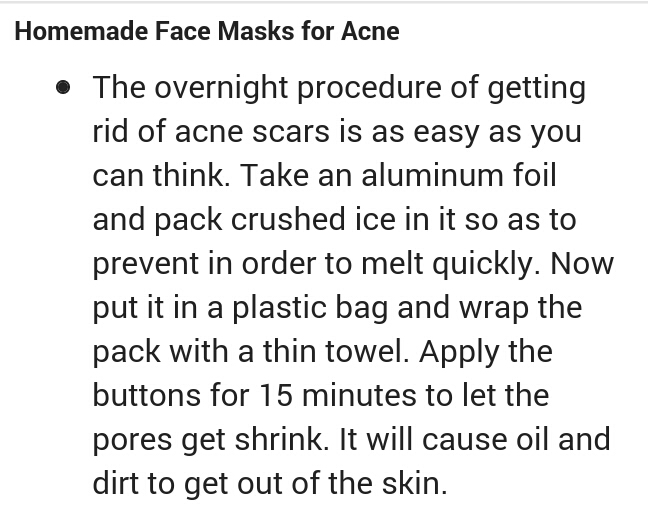 HOW TO GET RID OFF ACNE SCARS OVERNIGHT TRIED N TESTED
