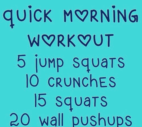 You can choose from lots of different lists of work outs to get the body you want you could even do the squat challenge these more to choose from on the other pages.