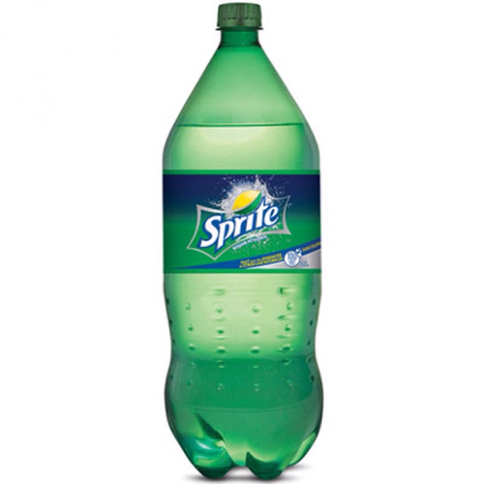 1-2 liters of sprite