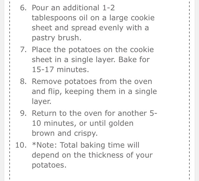 " Ultimate Crispy Baked Fries"😋💯