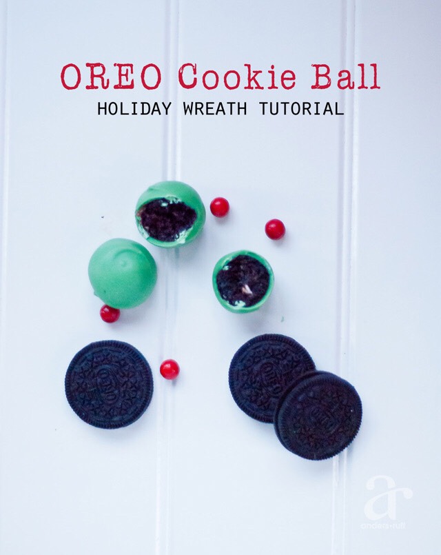 Oreo Cookie Balls Wreath Recipe For Holiday Season. With Step By Step Instructions 🎄😊