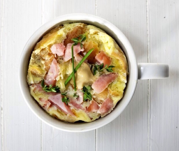 2.Coffee Cup Quiche
