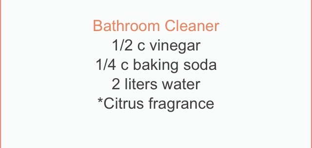 " Homemade Windex, Febreeze, Pledge & Bathroom Cleaner"👌