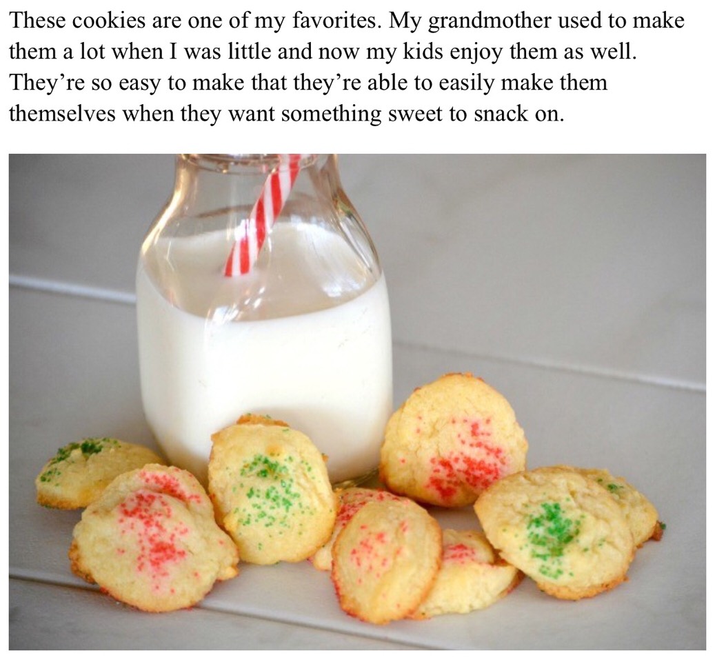 Creams Cheese Cookies. Yum!😊