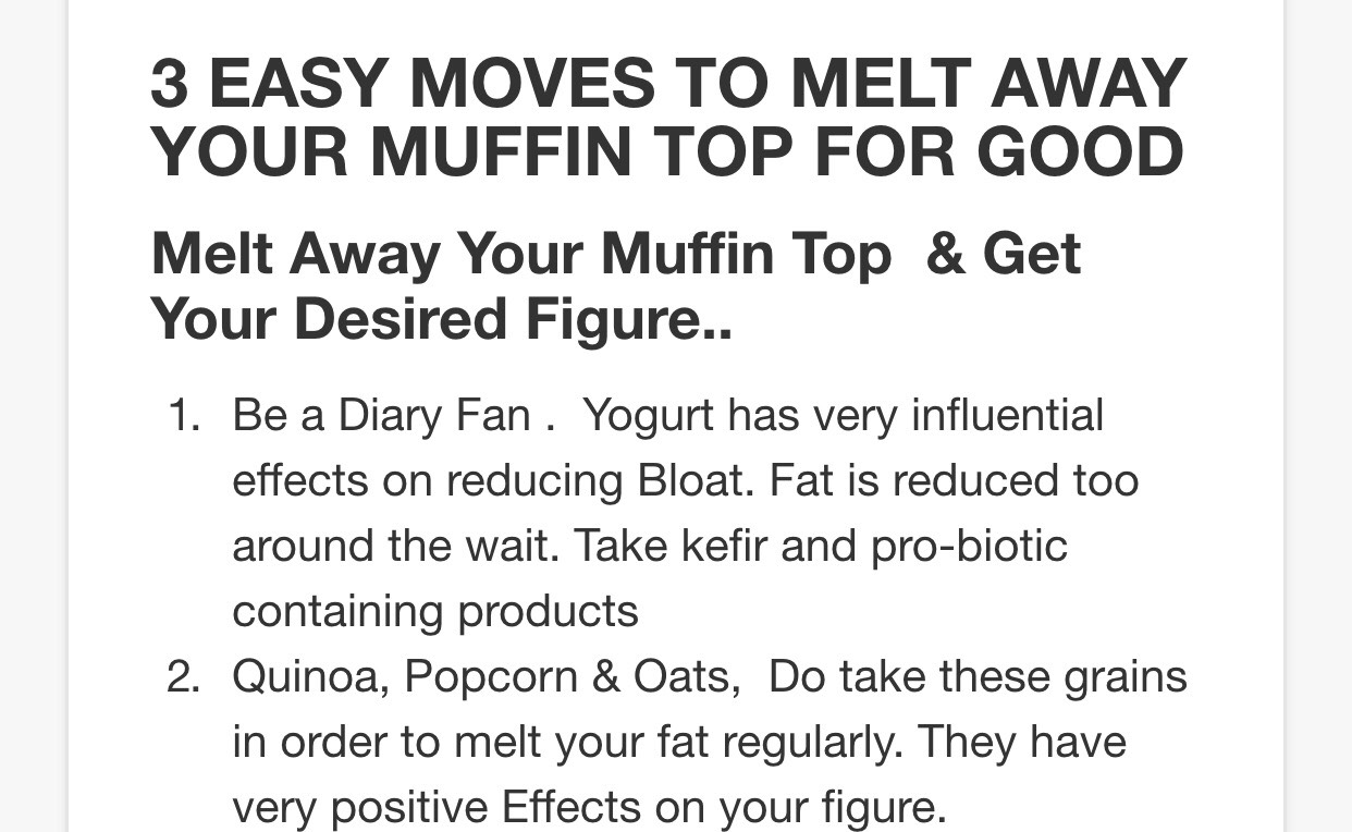 3⃣ Easy Moves To Melt Away Your Muffin Top For Good!😍 ( 30 Day Muffin Top Challenge)
