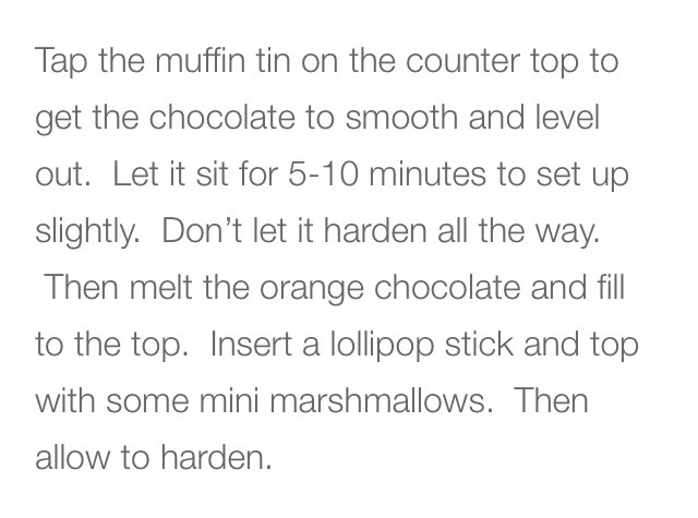 💛Candy Corn Hot Chocolate On A Stick💛