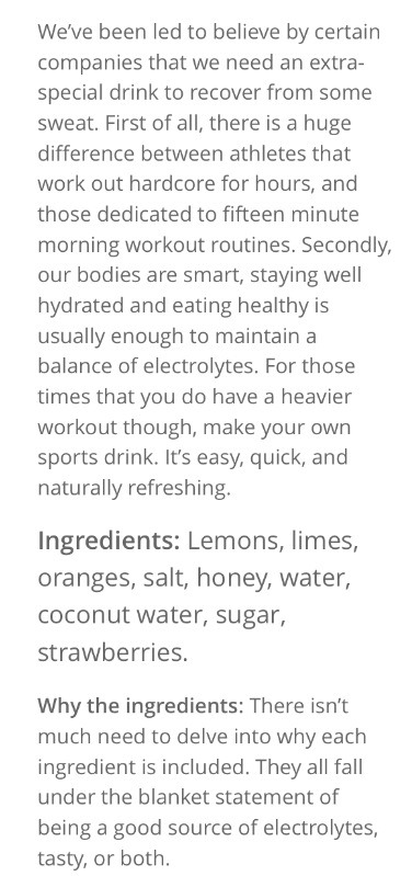 ❤️3 Super Healthy Homemade Gatorade Drinks! Cheaper And Tastier!❤️
