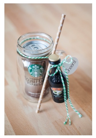 DIY Mason Jar Cocktail Gifts 