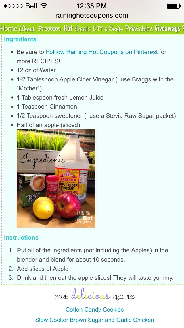 Fat Burning Detox Drink!