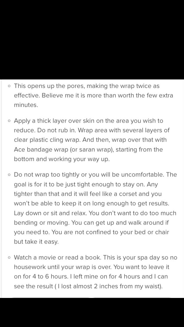 DIY Body Wraps! Lose Up To One Inch Overnight 😍❤️👌