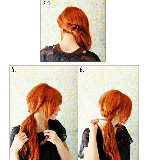 Chic Pretty Side Hair Do