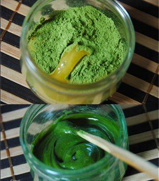 clean face and leave on 15 minutes or longer if desired.