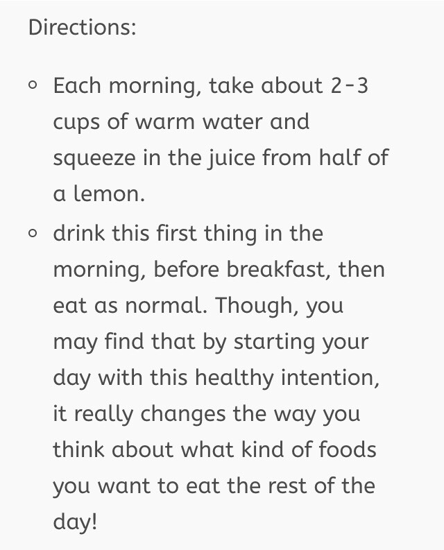21 DAY MORNING DETOX ROUTINE!
