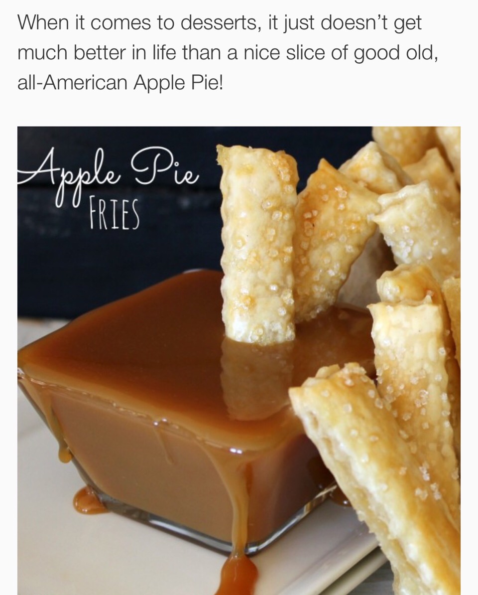 Apple Pie Fries. 😍 