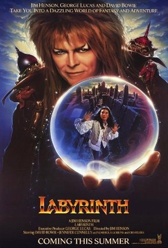 Frustrating to babysitting on another weekend Sarah with an active imagination summons the Goblins from her favorite book "LABYRINTH"to take her baby stepbrother away but when he actually disappears Sarah must follow him into the world of fairytale to rescue him from the wicked Goblin King.
