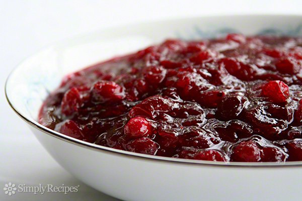 add as much cranberry sauce as you like 
