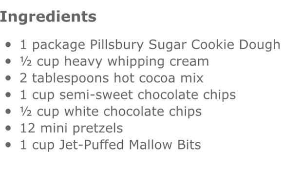 Hot Chocolate Cookies 