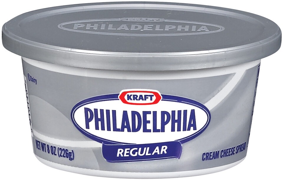 You'll also need cream cheese.