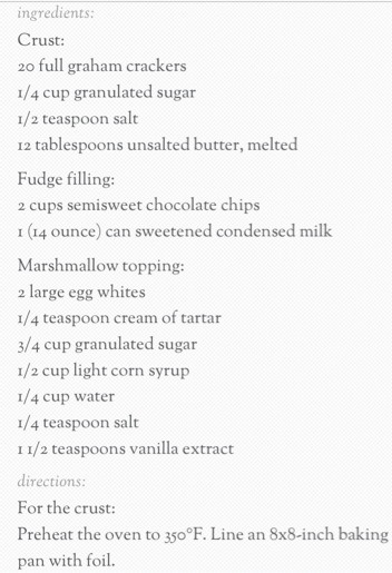S'mores Fudge Bars