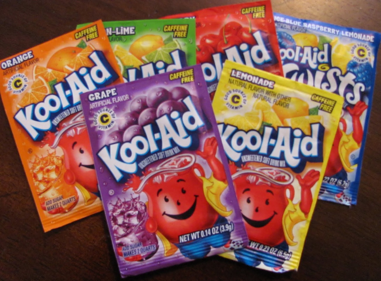 Make some Kool-aid or any other drink or juice